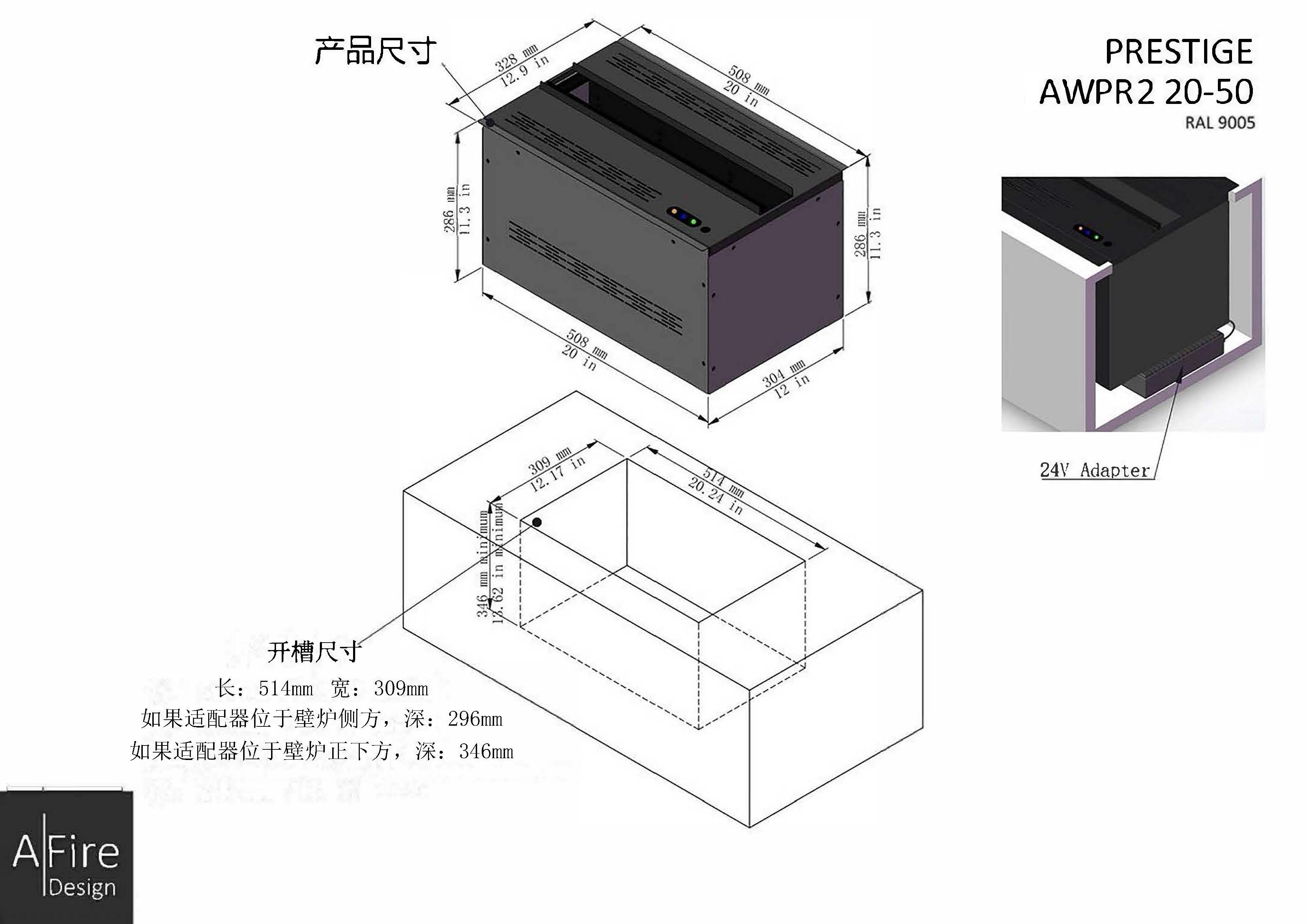 (图1)产品尺寸&开槽尺寸图