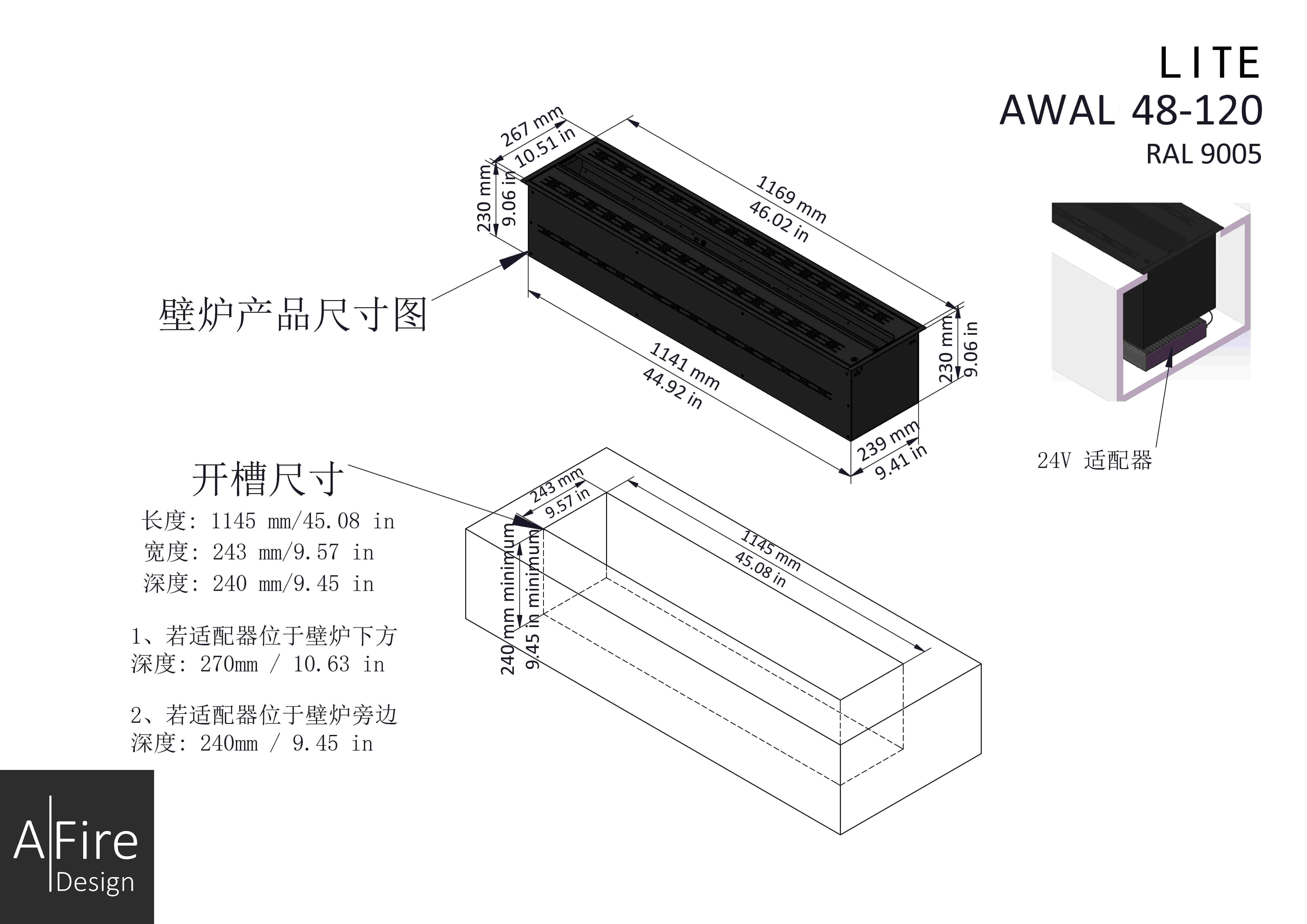 (图1)产品尺寸&开槽尺寸图