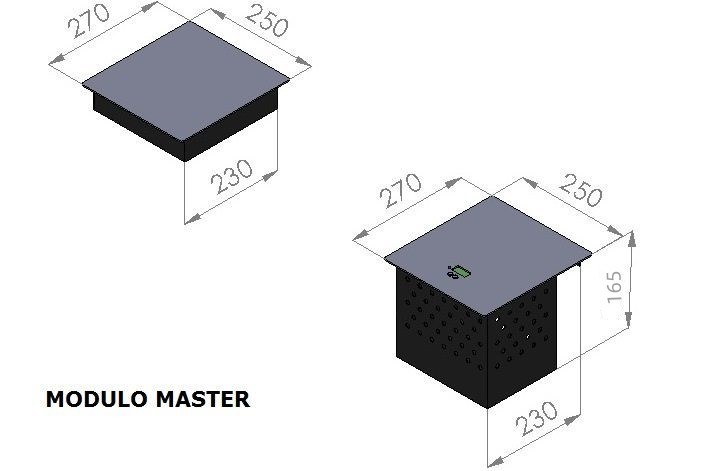 (图9)Modulo 主控模块和尾段模块